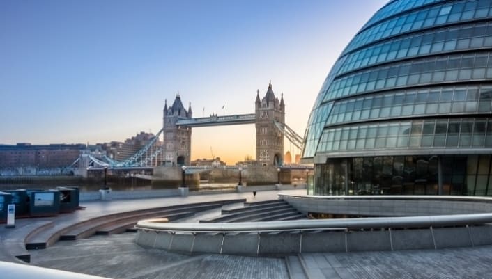 <p>London scored highly due to its ambitions and actions around air pollution, electric mobility and green buildings</p>