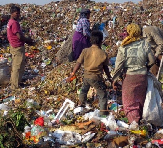 trash india