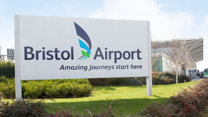 Electricity supplied to the airport will be generated across Orsted's offshore wind portfolio. Image: Bristol Airport